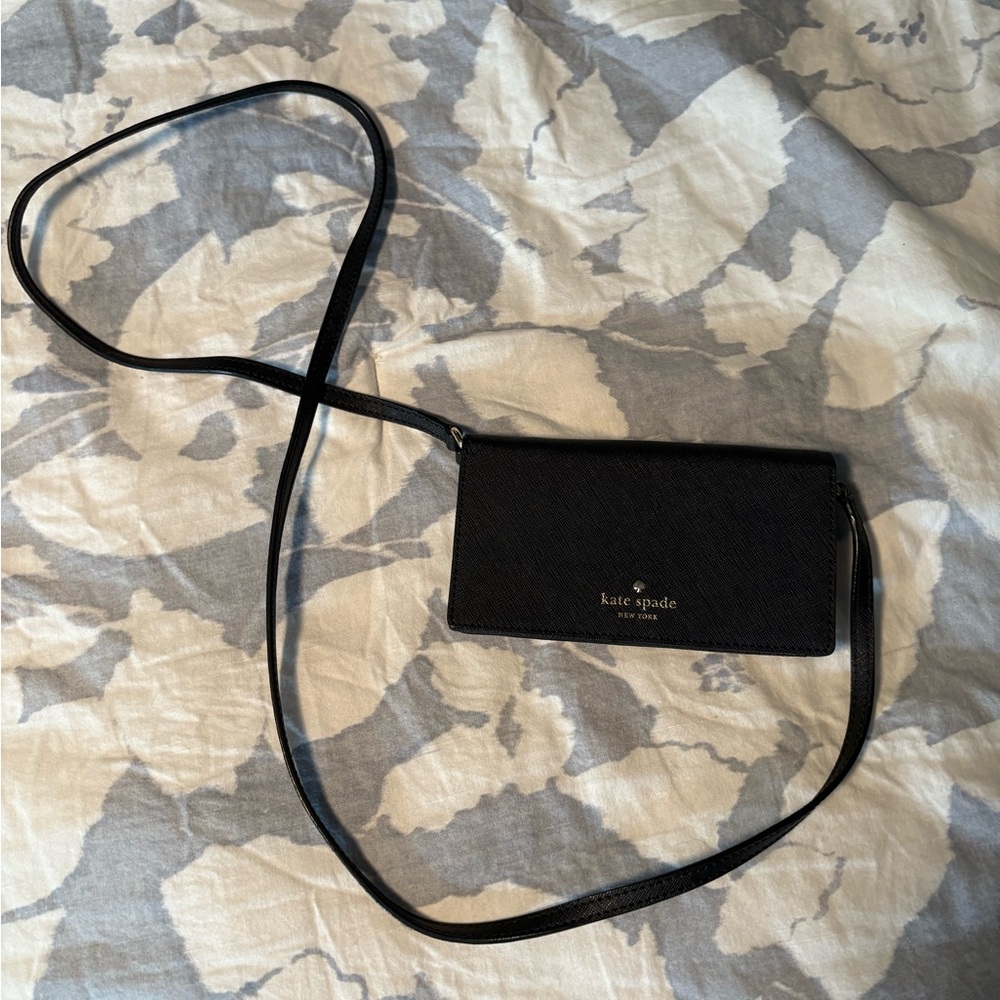 Kate Spade Elegant Black Crossbody Bag